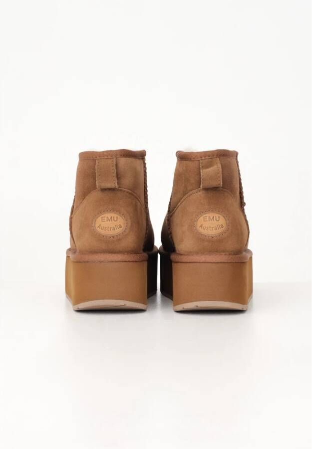 EMU Stinger Micro Flatform Lage Laarzen Brown Dames