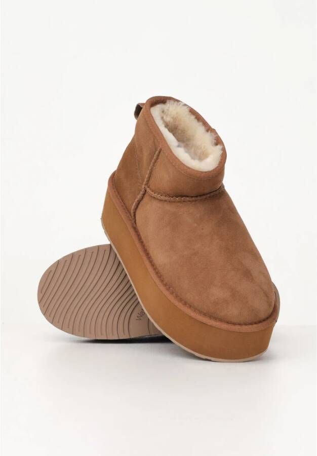 EMU Stinger Micro Flatform Lage Laarzen Brown Dames