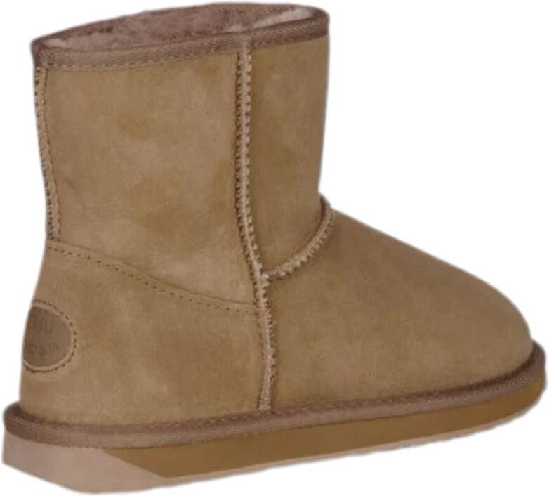 EMU Beige Mini Camel Laarzen Beige Dames