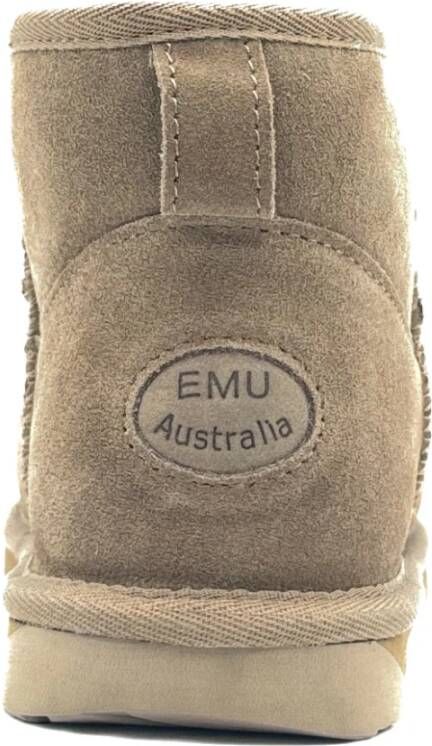 EMU Beige Winterlaarzen Collectie 2024 2025 Beige Dames