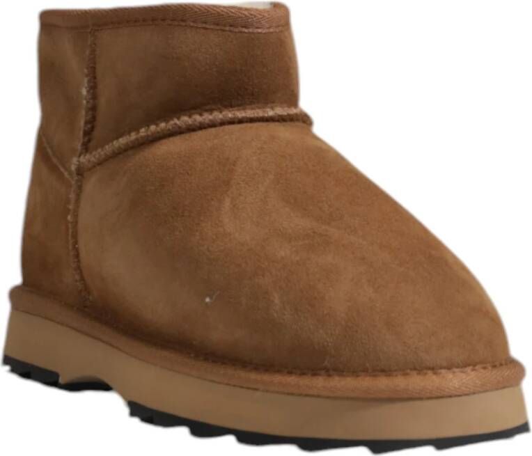 EMU Dames Leren Winter Schoenen Brown Dames