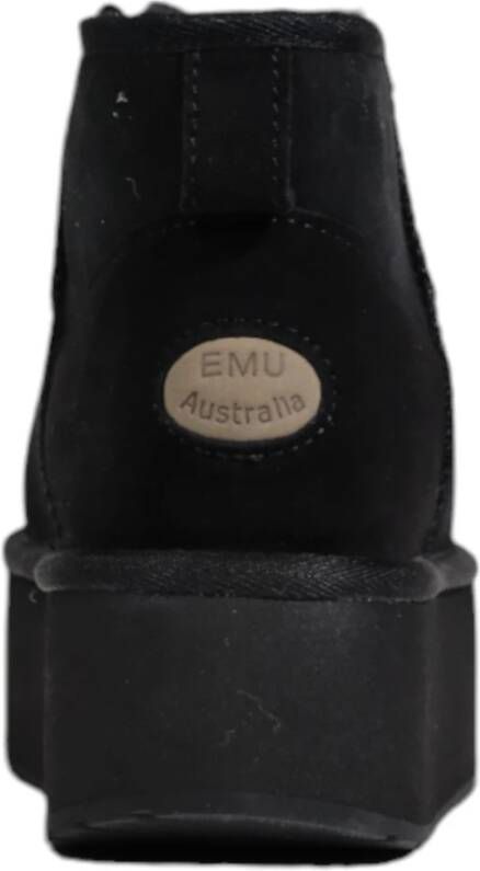 EMU Micro Flatform Damesschoenen Black Dames