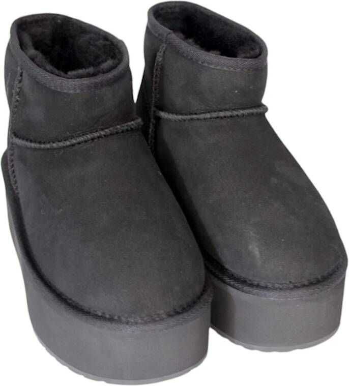 EMU Stijlvolle Zwarte Plateau Schoenen Black Dames