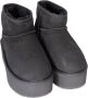 EMU Stijlvolle Zwarte Plateau Schoenen Black Dames - Thumbnail 2