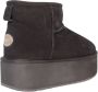 EMU Stijlvolle Zwarte Plateau Schoenen Black Dames - Thumbnail 3