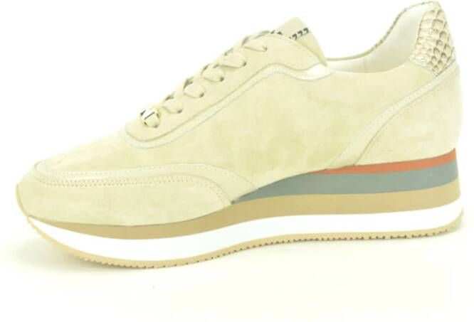 Enterprise Japan Beige Daim Runner Stijlvol Tapijt Beige Dames