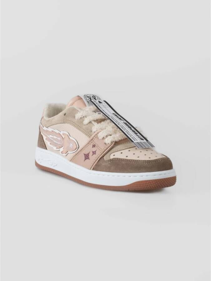 Enterprise Japan EJ EGG Rocket Sneakers Beige Dames