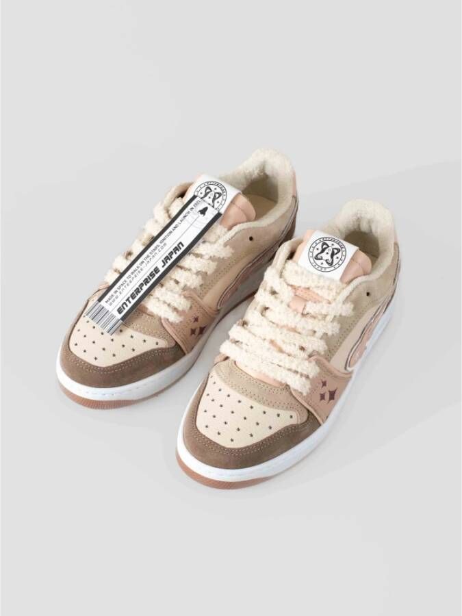 Enterprise Japan EJ EGG Rocket Sneakers Beige Dames