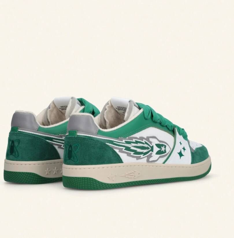 Enterprise Japan Groene EJ EGG Rocket Sneakers Green Heren