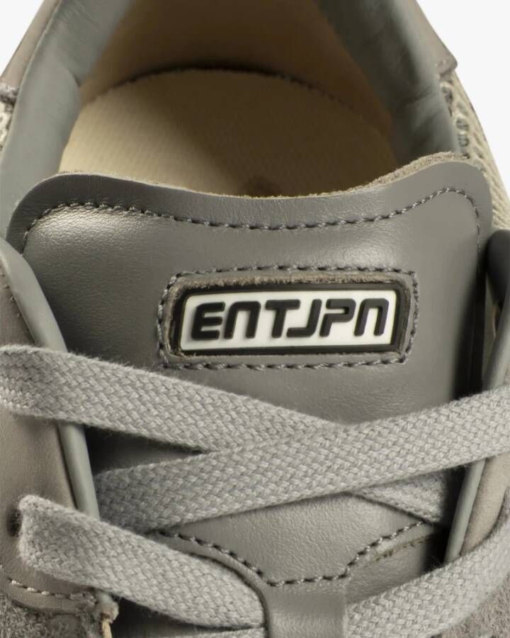 Enterprise Japan Lage sneaker van veloursleer Beige Heren