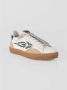 Enterprise Japan Retro Leren Sneakers White Heren - Thumbnail 2