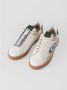 Enterprise Japan Retro Leren Sneakers White Unisex - Thumbnail 3