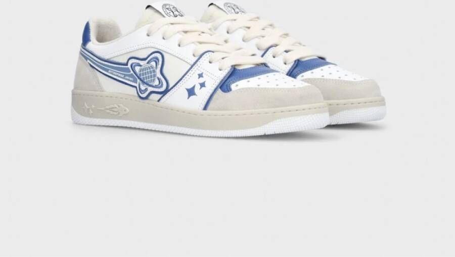 Enterprise Japan Rocket Leren Sneakers White Heren