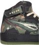 Enterprise Japan Rocket Mid Sneakers Groen Heren - Thumbnail 4