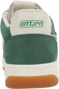 Enterprise Japan Rode lage sneakers met Rocket-logo Green Heren