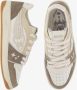 Enterprise Japan Rode Leren Rocket Sneakers Beige Heren - Thumbnail 2