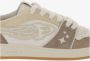 Enterprise Japan Rode Leren Rocket Sneakers Beige Heren - Thumbnail 5