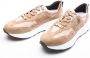 Enterprise Japan Suède Camel Sneakers Beige Dames - Thumbnail 3