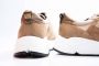 Enterprise Japan Suède Camel Sneakers Beige Dames - Thumbnail 4