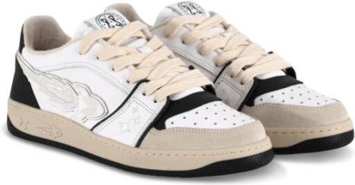 Enterprise Japan Witte Sneakers Rocket Stijl White Heren