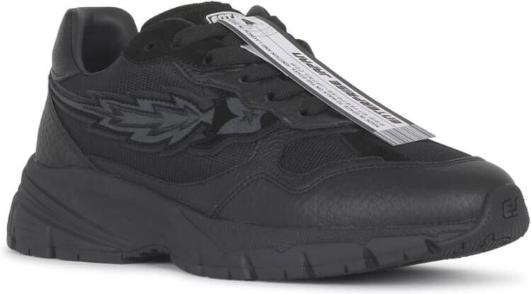 Enterprise Japan Zwarte hardloopschoenen EJ Black Heren