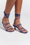 Erika Cavallini Sandaal Blauw Dames - Thumbnail 2