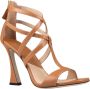 Ermanno Scervino High Heel Sandals Brown Dames - Thumbnail 5