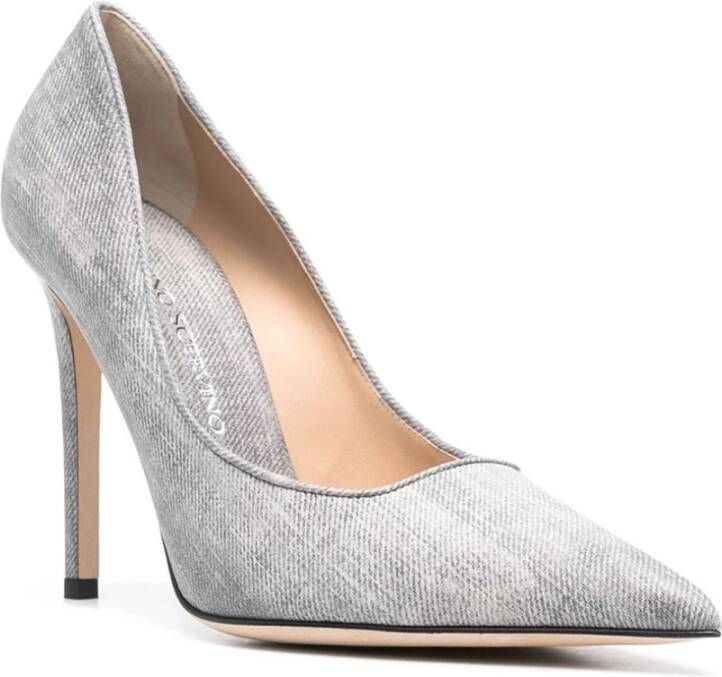 Ermanno Scervino Stijlvolle Pumps voor Trendy Vrouwen Gray Dames