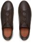 Ermenegildo Zegna Bruine leren lage sneakers Brown Heren - Thumbnail 4