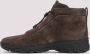 Ermenegildo Zegna Bruine Leren Sneakers voor Mannen Brown Heren - Thumbnail 2