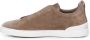 Ermenegildo Zegna Bruine Suède Sneakers Brown Heren - Thumbnail 4