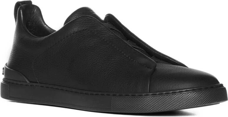 Ermenegildo Zegna Casual Sneakers voor Mannen Black Heren