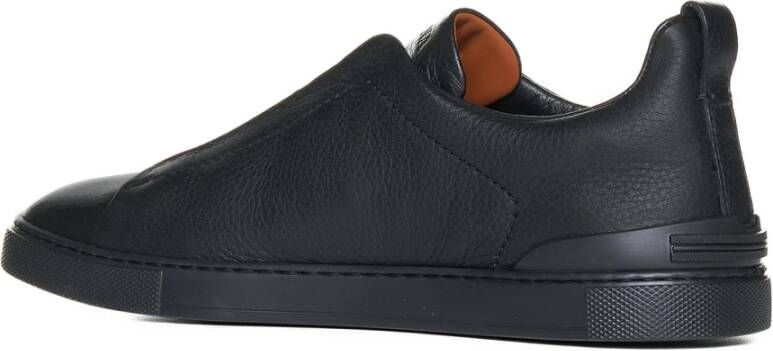 Ermenegildo Zegna Casual Sneakers voor Mannen Black Heren