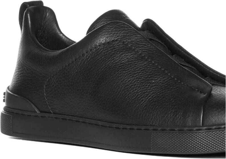 Ermenegildo Zegna Casual Sneakers voor Mannen Black Heren