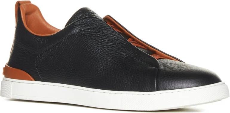 Ermenegildo Zegna Casual Sneakers voor Mannen Black Heren