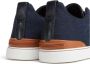 Ermenegildo Zegna Denim Sneakers met Triple Stitching Blue Heren - Thumbnail 4