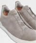 Ermenegildo Zegna Elastische Kruis Triple Stitch Sneakers Gray Heren - Thumbnail 6