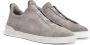 Ermenegildo Zegna Grijze lage top sneaker Triple Stitch™ Gray Heren - Thumbnail 2