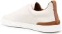 Ermenegildo Zegna Italiaanse leren sneakers Beige Heren - Thumbnail 3