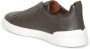 Ermenegildo Zegna Lage Top Triple Stitch Cervo Sneaker Gray Heren - Thumbnail 3