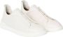 Z Zegna Slip-on sneakers met driedubbele stiksels van geolied leer White Heren - Thumbnail 4