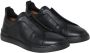 Ermenegildo Zegna Zwarte Low-Top Triple Stitch Sneakers Black Heren - Thumbnail 6