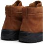 Ermenegildo Zegna Suede Hi-Top Sneakers Triple Stitch Brown Heren - Thumbnail 3