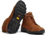 Ermenegildo Zegna Suede Hi-Top Sneakers Triple Stitch Brown Heren - Thumbnail 4