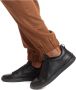 Ermenegildo Zegna Zwarte leren lage sneakers Black Heren - Thumbnail 3