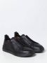 Ermenegildo Zegna Zwarte Low-Top Triple Stitch Sneakers Black Heren - Thumbnail 2