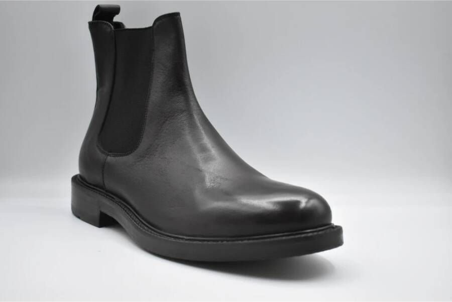 Ernesto Dolani Donkerbruine Veterschoenen Elegante Stijl Black Heren