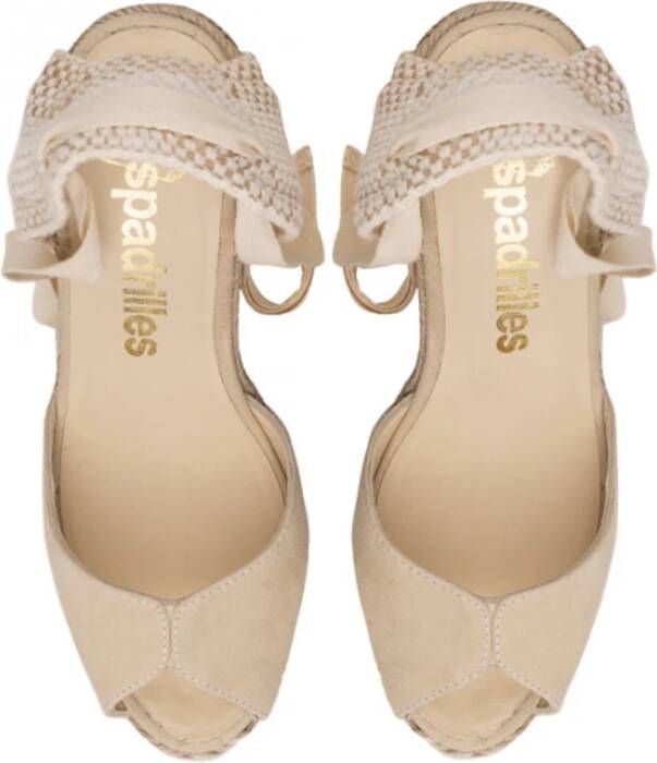 Espadrilles Beige Sandalen voor Zomer Outfits Beige Dames