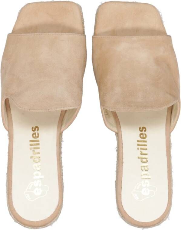 Espadrilles Wedges Brown Dames