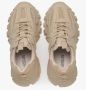 Estro Dames Beige Lage Sneakers met een Chunky Platform ES8 Er00115759 Beige Dames - Thumbnail 4